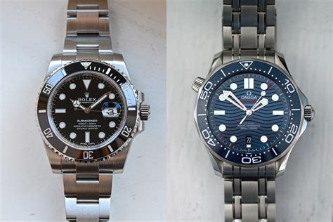 omega seamaster vs rolex submariner.